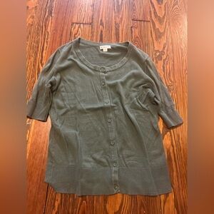 MERONA Dark Green Blouse (Womens M, Like New)